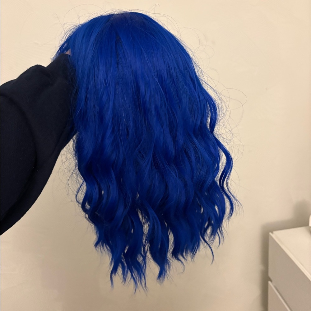 Short bob curl wig